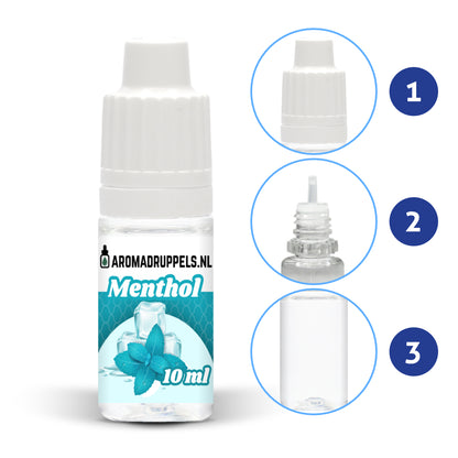 Aromadruppels menthol drops